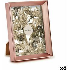 Pink Photo Frames Gift Decor 15 3,3 Pink Copper Glass Units Photo Frame