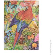 Beige Kalendrar Paperblanks Paperblanks 63 Month Planners 2024 Tropical Garden 130