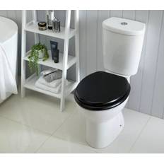 Ashley Universal Black Toilet Seat