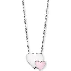 L Halsketten Engelsrufer Kinderkette HEN-13-HEARTS silber