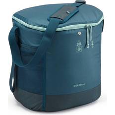 Quechua Cooler Bags & Cooler Boxes Quechua Soft Camping Ice Chest 30l Cold Storage Lasting 9 Hours Light Prussian Blue