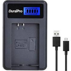 DuraPro USB LPE12 Battery Charger EOS M EOS M2 EOS M10 EOS M100 EOS 100D EOS Rebel EOS Kiss X7