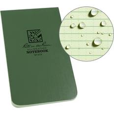 3 1/4x5 1/4" All Weather Notebook - Olive