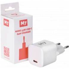 M7 Nano 33W GaN USB-C oplader fra