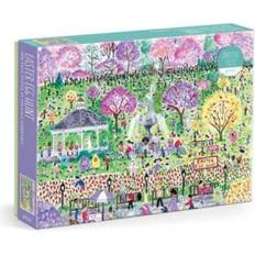 Galison Michael Storrings Easter Egg Hunt 1000 Piece Puzzle