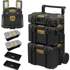 DIY Accessories Dewalt Toughsystem 2 Ds450 Rolling Mobile Tool Storage Box Trolley Led Light