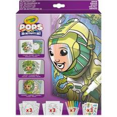 Carta Crayola Craft Game 3D Color Pops Spaceship