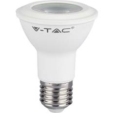 V-TAC 7W LED Pære PAR20 E27 425lm RA80 3000K