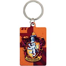 Orange Keychains Harry Potter Gryffindor Metal Keyring - Orange