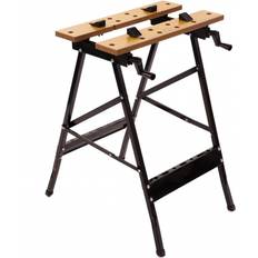 Oypla Folding Foldable Trestle Work Bench Workbench Portable 100kg