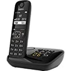 Gigaset ALLROUNDER with answer machine Cordless phone Large, high-contrast display Brilliant audio quality Customisable sound profiles Hands-free talking Call blocking, black