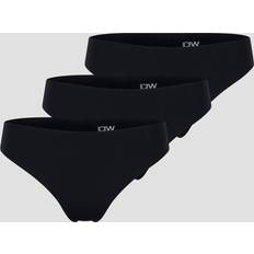 ICANIWILL Trusser ICANIWILL Soft Thong 3-pack Black