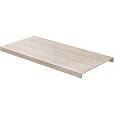 Itse tehdyt lisävarusteet Lundbergs Porrasaskelma Premium 1300x590mm kaksoisaskelma Nordic White