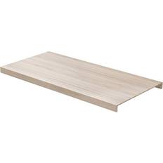 Lundbergs Trapprenovering Premium Dubbelsteg Vit Ek 130Cm