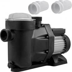 VEVOR Schwimmbadpumpe 750 W 1 Ps Poolpumpen Max. Durchfluss 19200 L/H Filterpumpe Geschwindigkeit 3450 U/min Umwälzpumpe Max. Temperatur 50° C
