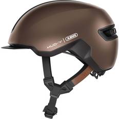 Femme Casques de vélo ABUS Casque vélo urbain Marron