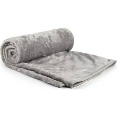 New Edge Blinds Cosy Fleece Blankets Grey
