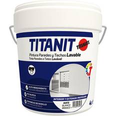 Pinturas Pintura Plastica Mate Titan It 4 L Blanco 29190004/5806110 Blanco