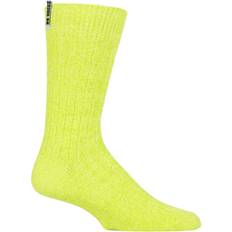 Terciopelo Ropa SockShop Yellow Neon Light Crew Sock