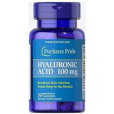 Puritan's Pride Vitaminer & Kosttilskud Puritan's Pride Hyaluronic Acid 100mg 30 Caps 30 stk