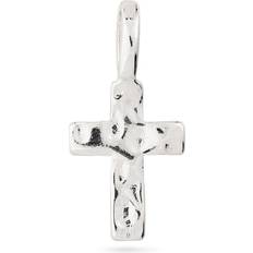 Silverpläterad Berlocker & Hängen Pilgrim CHARM recycled kors vedhæng sølvbelagt
