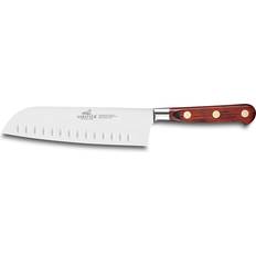 Lion Sabatier Kitchen Knives Lion Sabatier Ideal Saveur Scalloped Santoku Knife