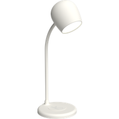 Kreafunk Ellie LED-lampa Högtalare Qi Ellie Vit Bordslampa