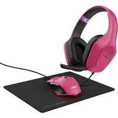 Trust Cuffie Trust GXT 790P 3-in-1 Set USB Ottico Rosa Illuminato