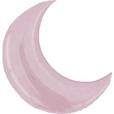 Pastel Pink Moon Helium Foil Giant Balloon 91cm 36 in