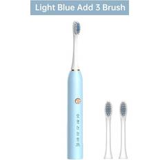 HGO Ultrasonic Automatic Electric ToothbrushBlue