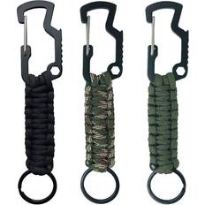 BCTC-LH 3pack Lanyard Keychain Bottle Opener With Carabiner Chain