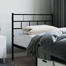 Beds & Mattresses vidaXL black, 80 Metal Headboard Tall Headboard Bed