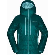 Norrøna Trollveggen Primaloft100 Zip Hood W's Everglade