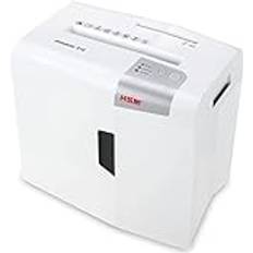 HSM shredstar S10 dokumentförstörare, säkerhetsnivå P-2, 10 ark remskärning med CD-dokumentförstörare, 6 mm