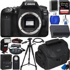 Canon Canon EOS 90D DSLR Camera Body Only 3616C002 with Accessory Bundle