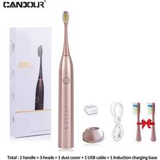 Electric Toothbrushes & Irrigators HGO Sonic Electric Toothbrush RechargeablePink