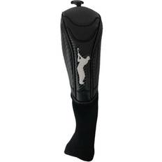 Gamola Golf Premium Leatherette Black Rescue Headcover with Sock