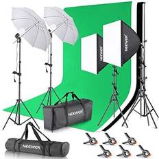 Neewer Fotostudio Set mit Hintergrund 8,5ft x 10ft 5700K