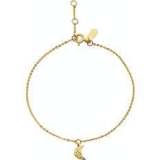 Sølv Armbånd Maanesten Celestia Bracelet - Gold/Transparent