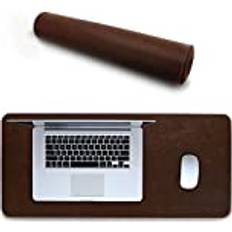 Leather Extended Mousepad OTTO273, Brown