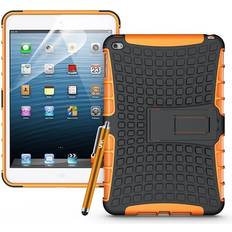Orange For iPad Mini 4 Tough Quality ShockProof Case