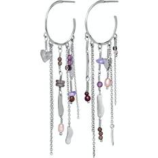 Maanesten Galathea Earrings - Silver/Amethyst/Labradorite/Tiger's Eye/Pearls/Quartz/Garnet/Tanzanite