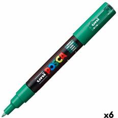 Posca felt-tip pens PC-1M Green 6 Units