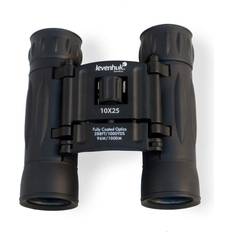 Levenhuk Atom 10x25 Ultra-Compact Binoculars with Fully Coated BK-7 Glass Optics for True-to-Life Images in Natural Colors