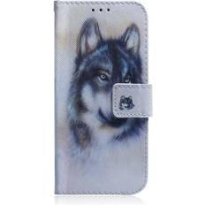 MAULUND Google Pixel 6 Pro Læder m. Pung & Print Ulv