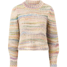 Mehrfarbig Oberteile Only Damen Pullover 15259443 Pumice Stone