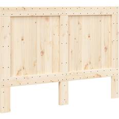 vidaXL Solid Pine Natural Headboard 140cm