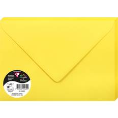 Papiers à copier Clairefontaine Enveloppe 5562C 120g 162x229 cm Jaune Soleil Pqt 20