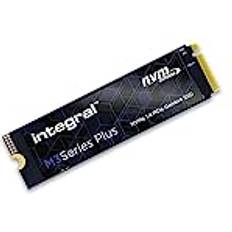 Integral 500 GB SSD NVME M.2 2280 PCIe Gen4x4 R-5000MB/s W-2600MB/s TLC M2 Solid State-enhet