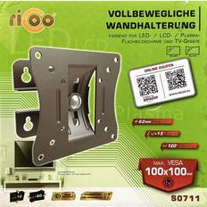 S0711 Monitor Mount Tilt Swivel 13-29 Inch TV Wall Bracket